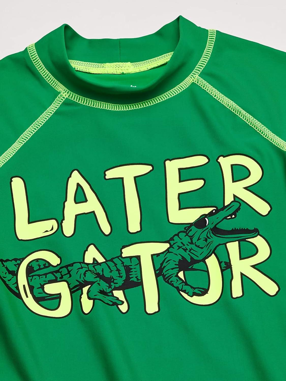 imageCarters Boys RashguardLeather Gator