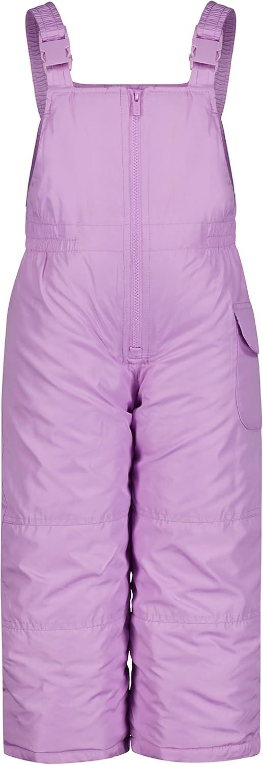 imageCarters Girls 2Piece Snowsuit Puffer Jacket and Skibib Snow Pants Toddler and Big KidsGrey Dot