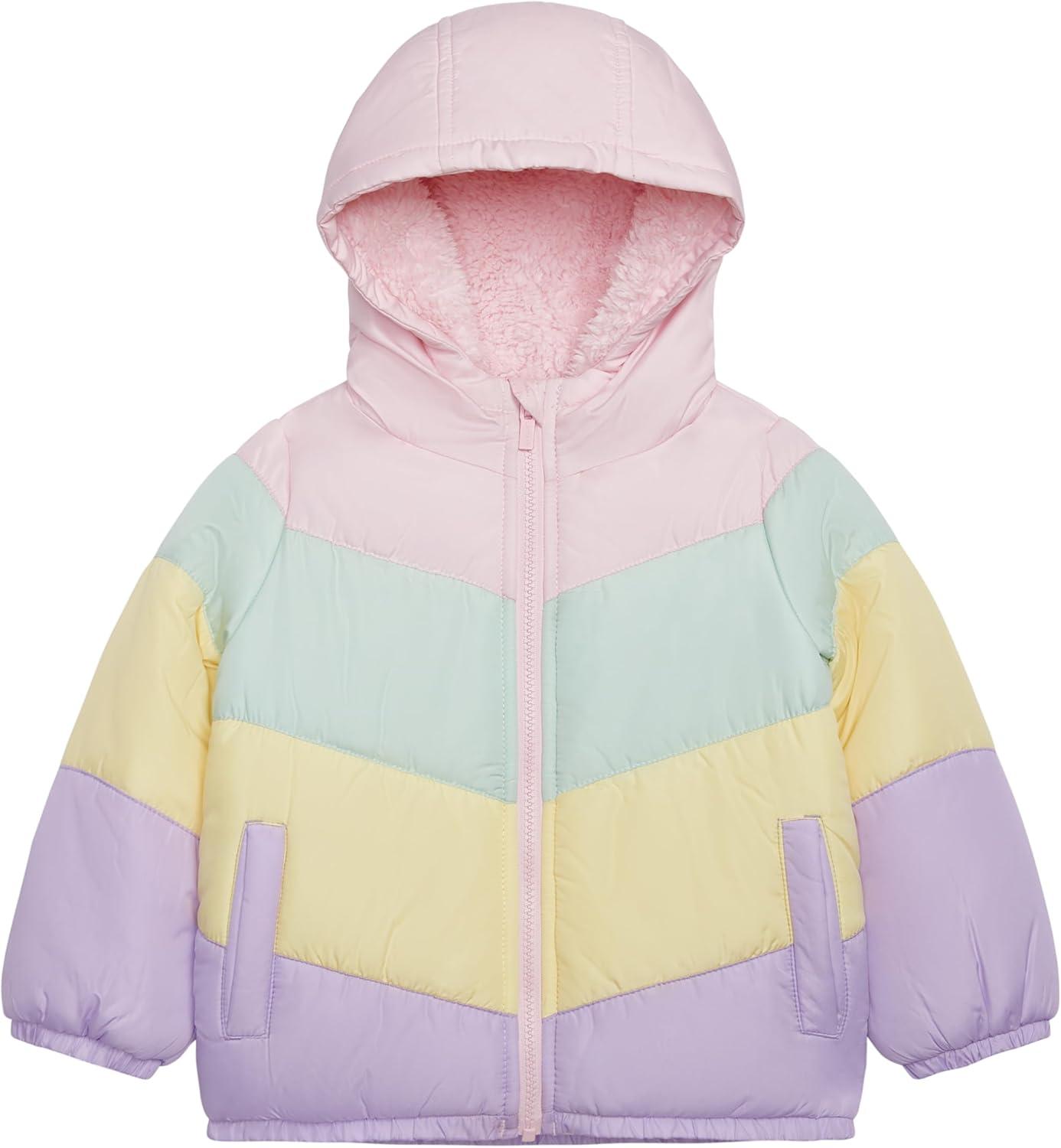 imageCarters Girls SnowsuitPastel Rainbow
