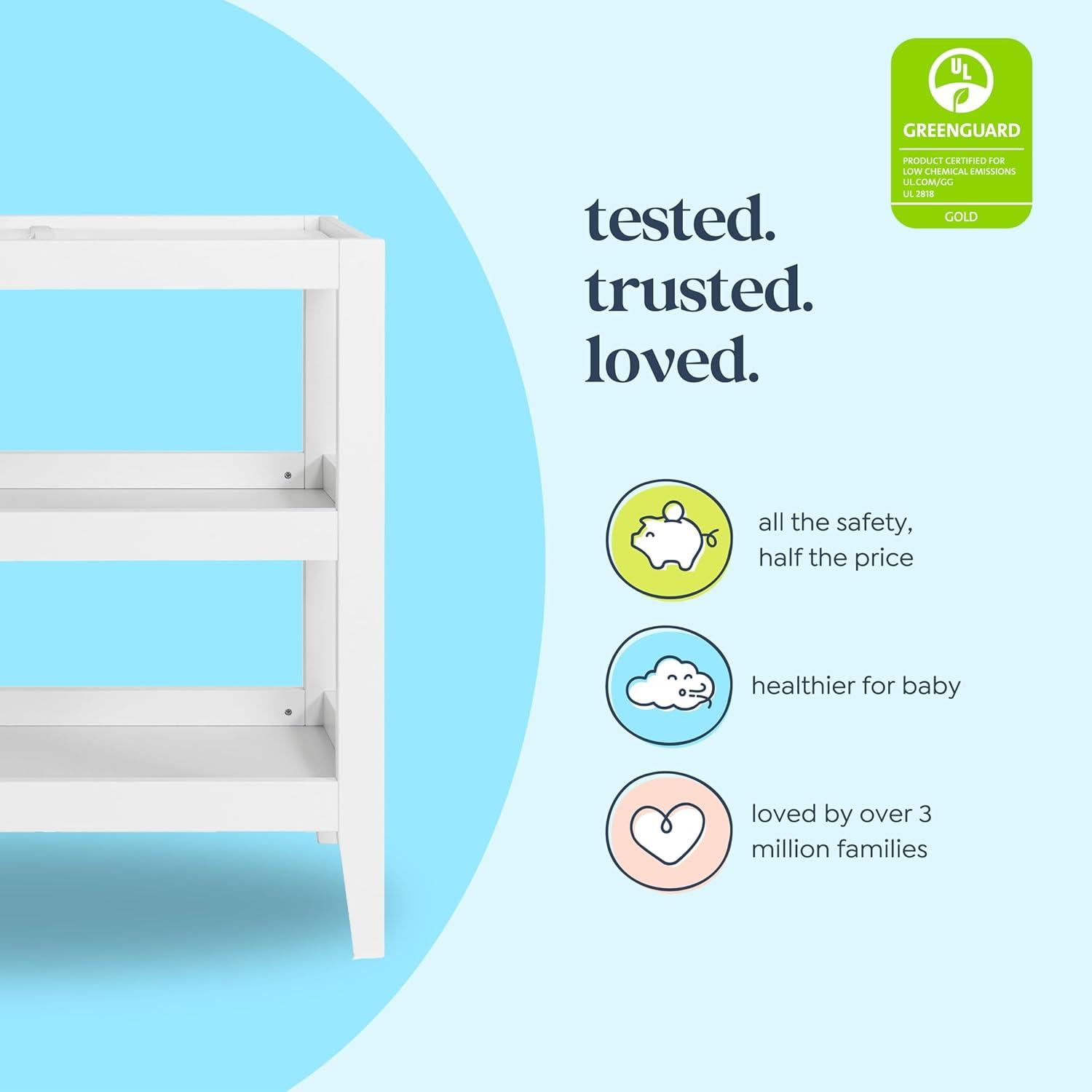 imageCarters by DaVinci Colby Changing Table in GreyWhite