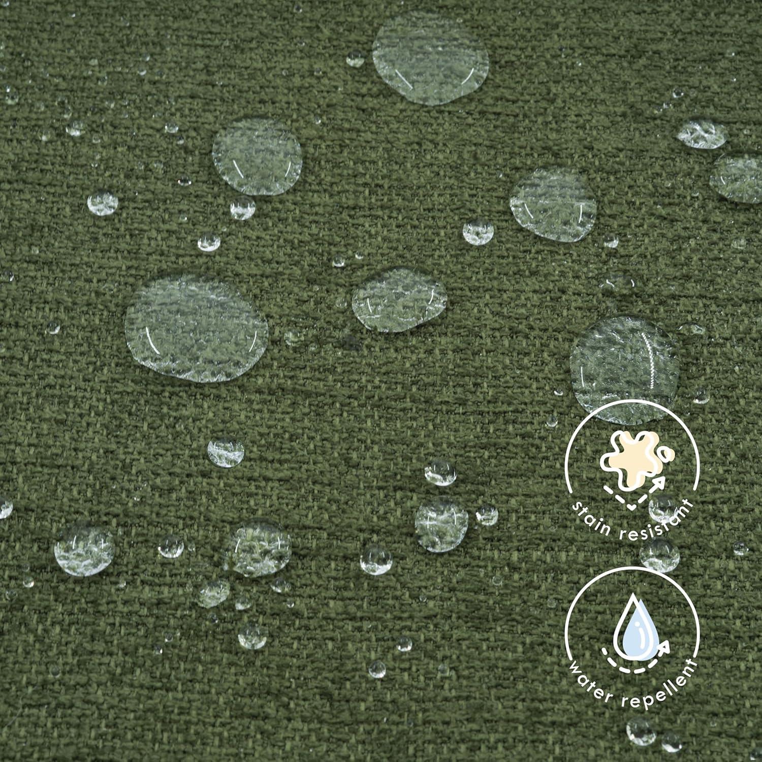 imageCarters by DaVinci Ethan Swivel Recliner in Performance Forest Green Linen GREENGUARD Gold ampamp CertiPURUS CertifiedForest Green Linen