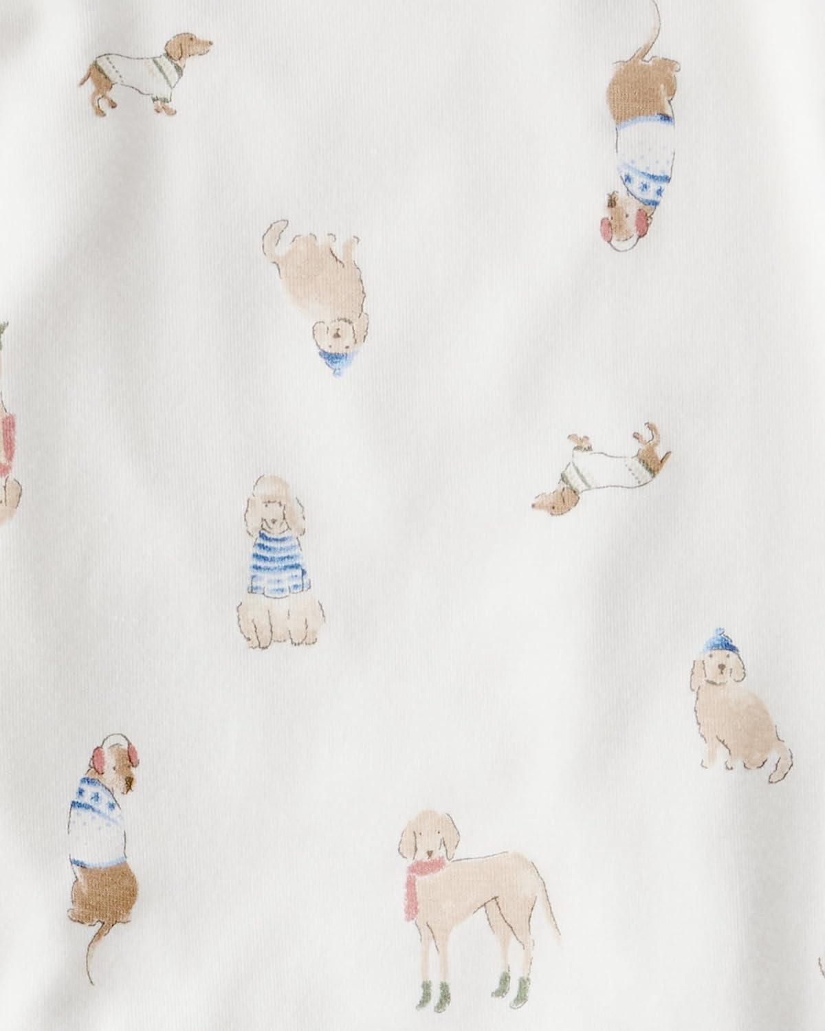 imageCarters unisexbaby Purelysoft Longsleeve 2piece PajamasWinter Dog