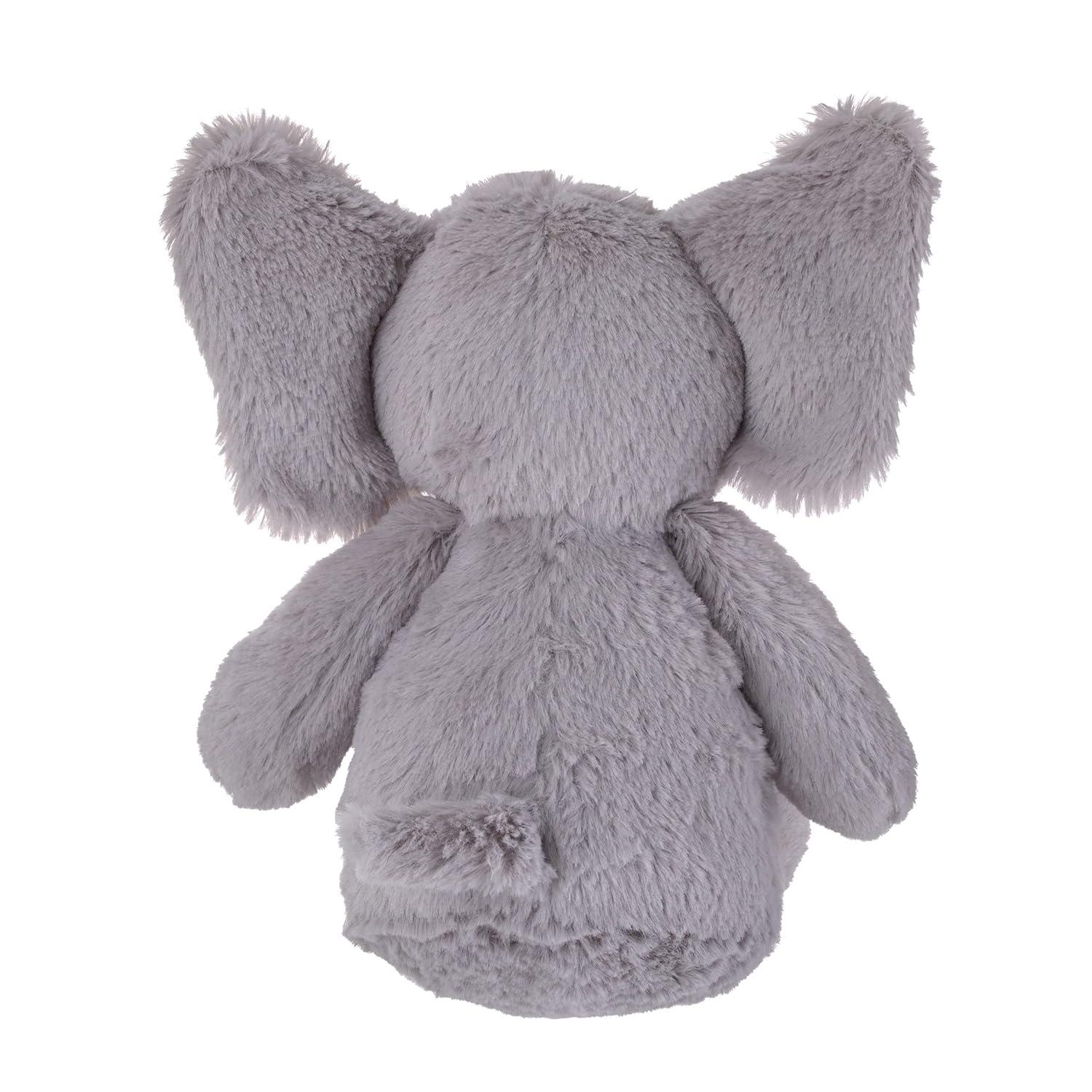 imageNoJo Carters Blue Elephant Gray Elephant Super Soft Plush Stuffed Animal