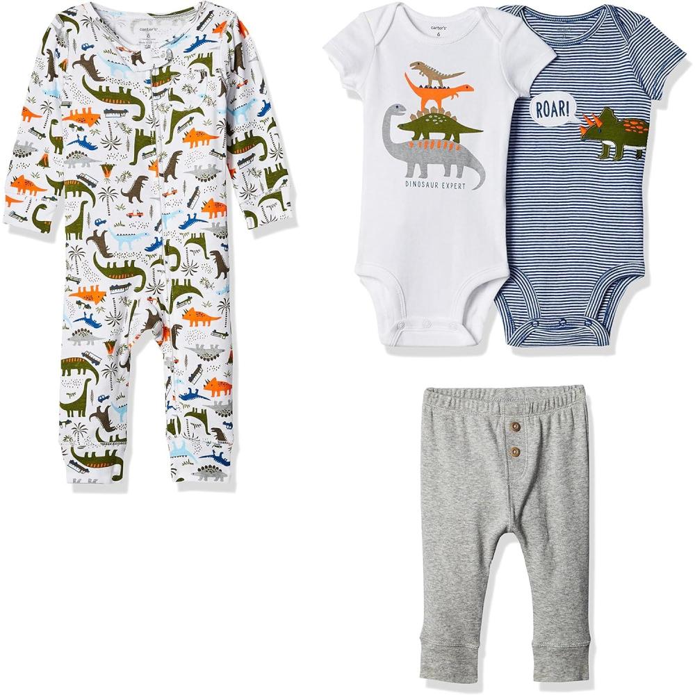 imageCarters Baby Boys 4Piece Gift SetDino