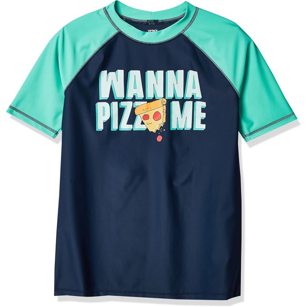 imageCarters Boys 1 Piece RashguardPizza