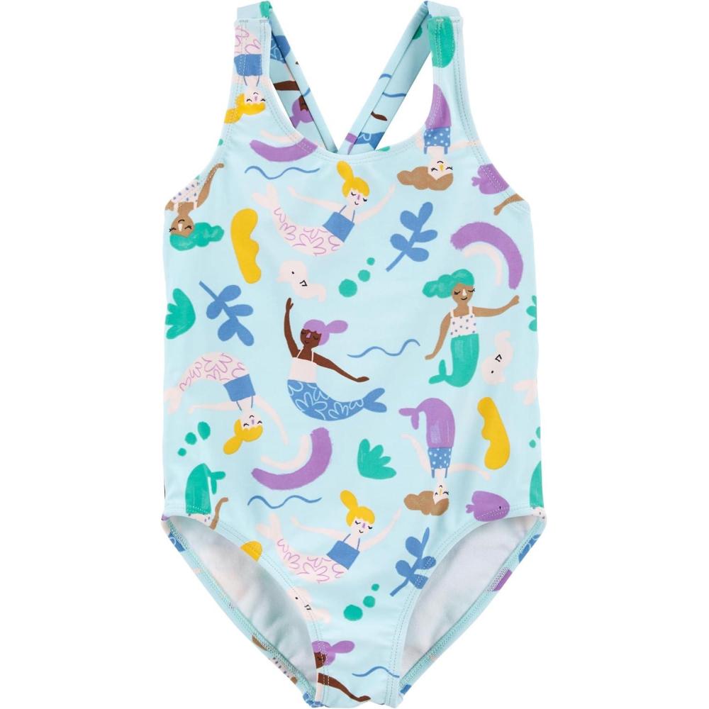 imageCarters Girls SwimsuitMermaidBlue