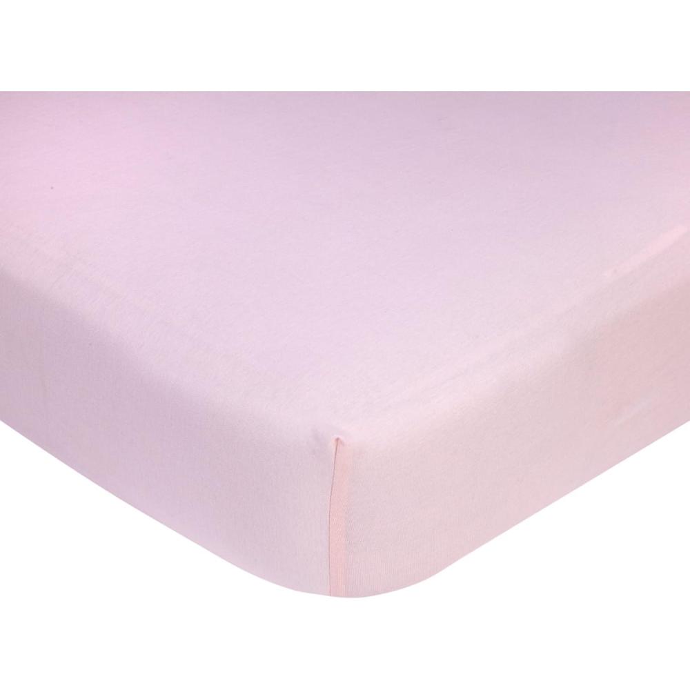 imageCarters Navy wWhite Stars Crib SheetSolid Pink Cotton Knit