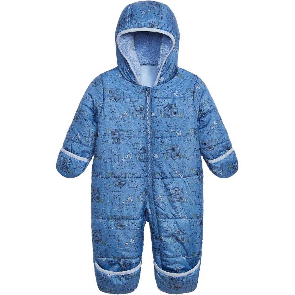 imageCarters Unisex Baby Cozy Onepiece Footed Pram SuitBlue