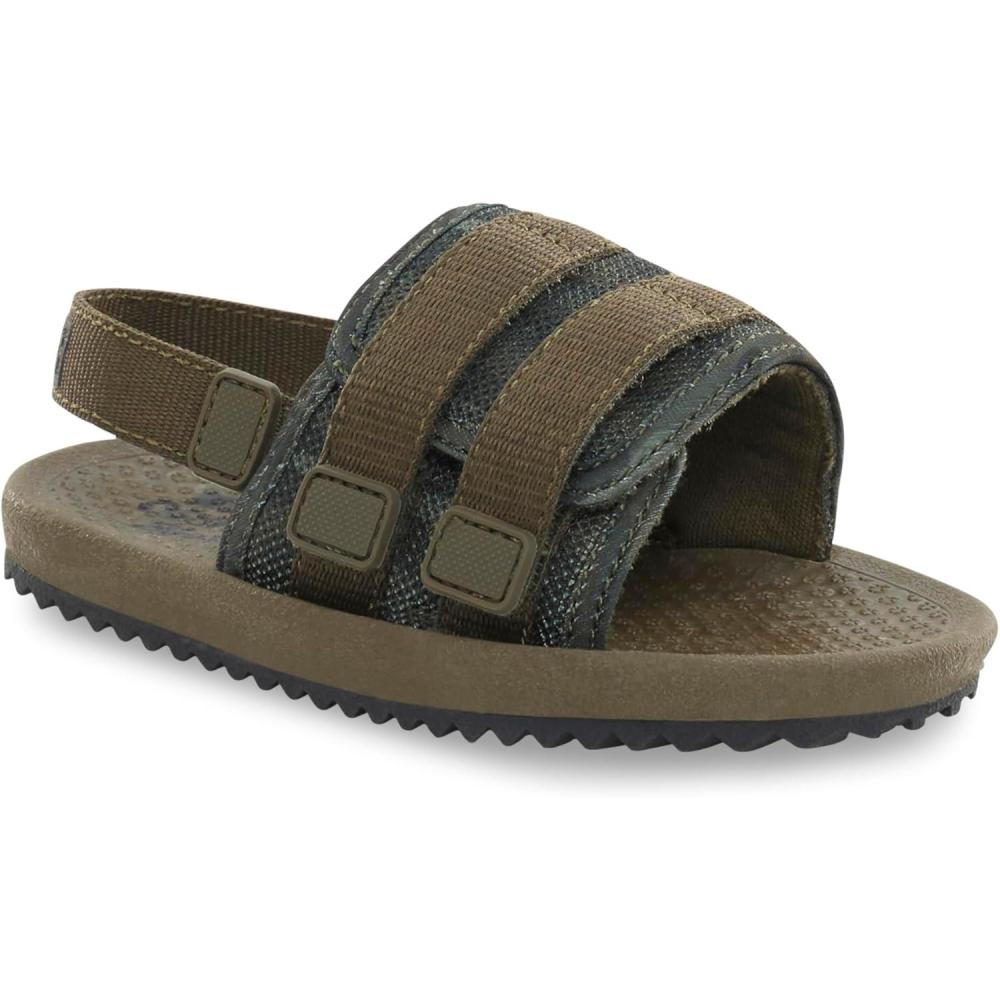 imageOSHKOSH BGOSH UnisexChild Oliverb SandalGreen