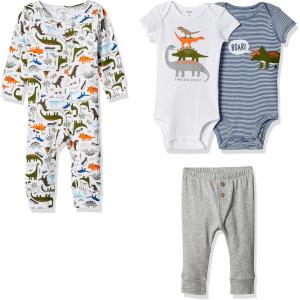 Carter’s Baby Boys’ 4-Piece Gift Set(Dino)