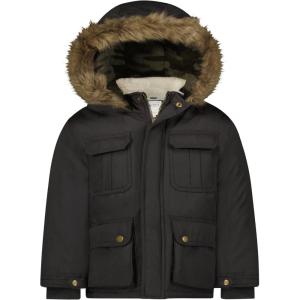 Carter’s Baby Boys Warm Winter Hooded Jacket(Grey)