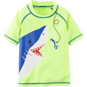 Carter’s Boys’ 1 Piece Rashguard(Neon Yellow)