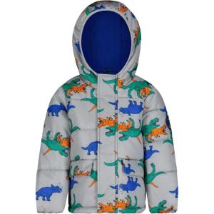 Carter’s Boys Heavyweight Jacket, Warm, Hooded, Water-Resistant Winter Coat(Camo)