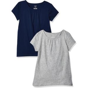 Carter’s Girls 2-Pack Tee(Navy/Grey)