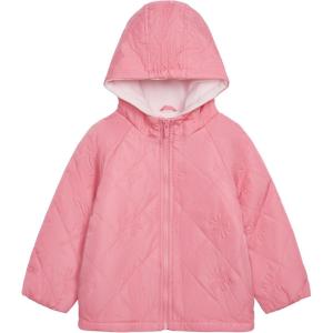 Carter’s Girls’ Daisy Diamond Quilted Midweight Jacket with Fleece Lining(Pink)