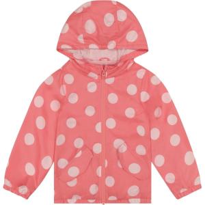 Carter’s Girls Lightweight Jacket, Warm, Hooded, Water-Resistant Coat(Pink Dots)