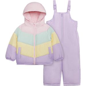Carter’s Girls Snowsuit(Pastel Rainbow)