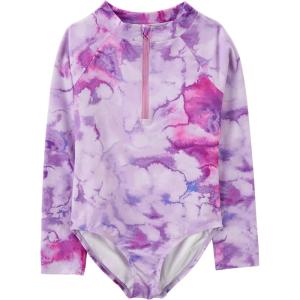 Carter’s Girls Swimsuit(Tie Die/Purple)
