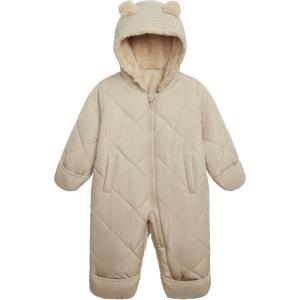 Carter’s Unisex Baby Cozy One-piece Footed Pram Suit(Khaki)