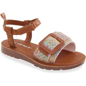 Carter’s Unisex-Child Isa Sandal(Brown)
