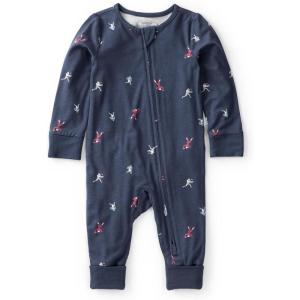 Carter’s baby-boys Purelysoft Sleep and Play Pajamas(Blue Football)