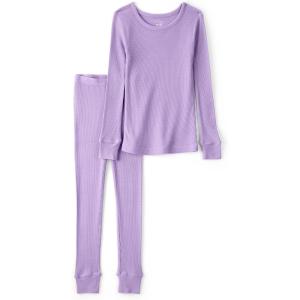 Carter’s baby-girls Purelysoft Long-sleeve 2-piece Pajamas(Purple Solid)