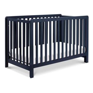 Carter’s by DaVinci Colby 4-in-1 Convertible Baby Crib – GREENGUARD Gold Certified Convertible Crib to Toddler Bed, Daybed, Full-Size Wooden Bed, Durable, w/ 4 Adjustable Mattress Heights – Navy Blue