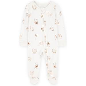 Carter’s unisex-baby Purelysoft Sleep and Play Pajamas(Farm Animal)