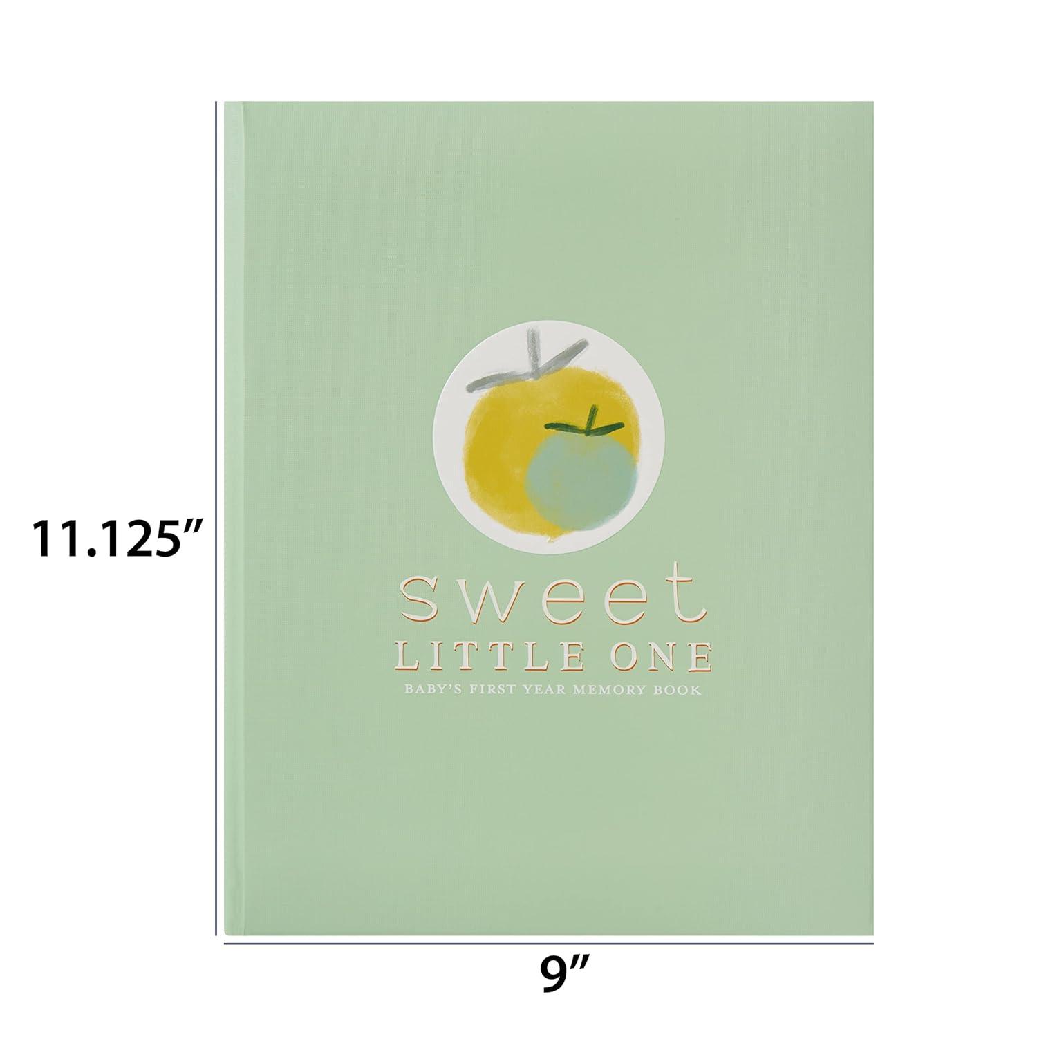 imageCarters B224958 Homegrown Gender Neutral Baby Journal Memory Book 48 Unique Pages 87quot x 112quot MulticolorHomegrown