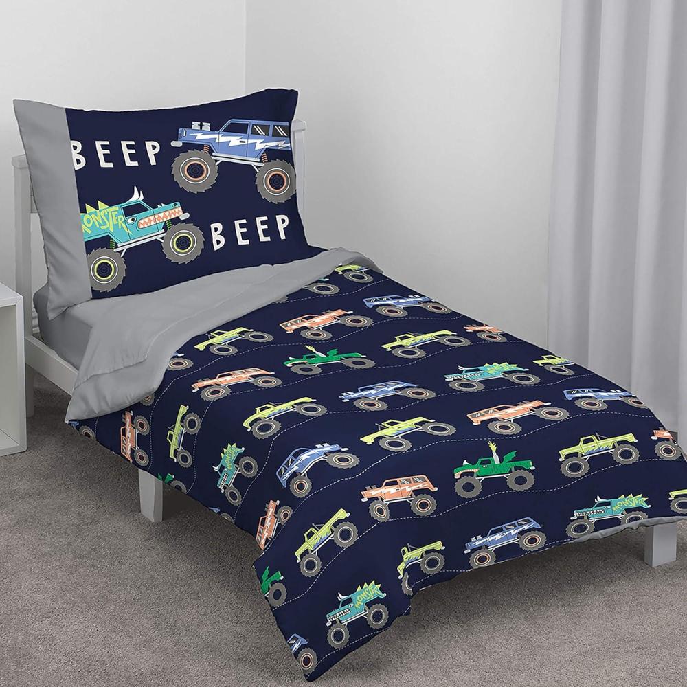 imageCarters Monster Truck 4 Piece Toddler Bed Set4 Piece Set