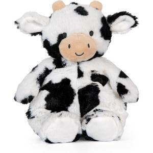 KIDS PREFERRED Carter’s Squishy Cow Stuffed Animal, Baby Cow Plush for Kids, Girls, Boys, Babies and Toddlers with Beans and Embroidered Details