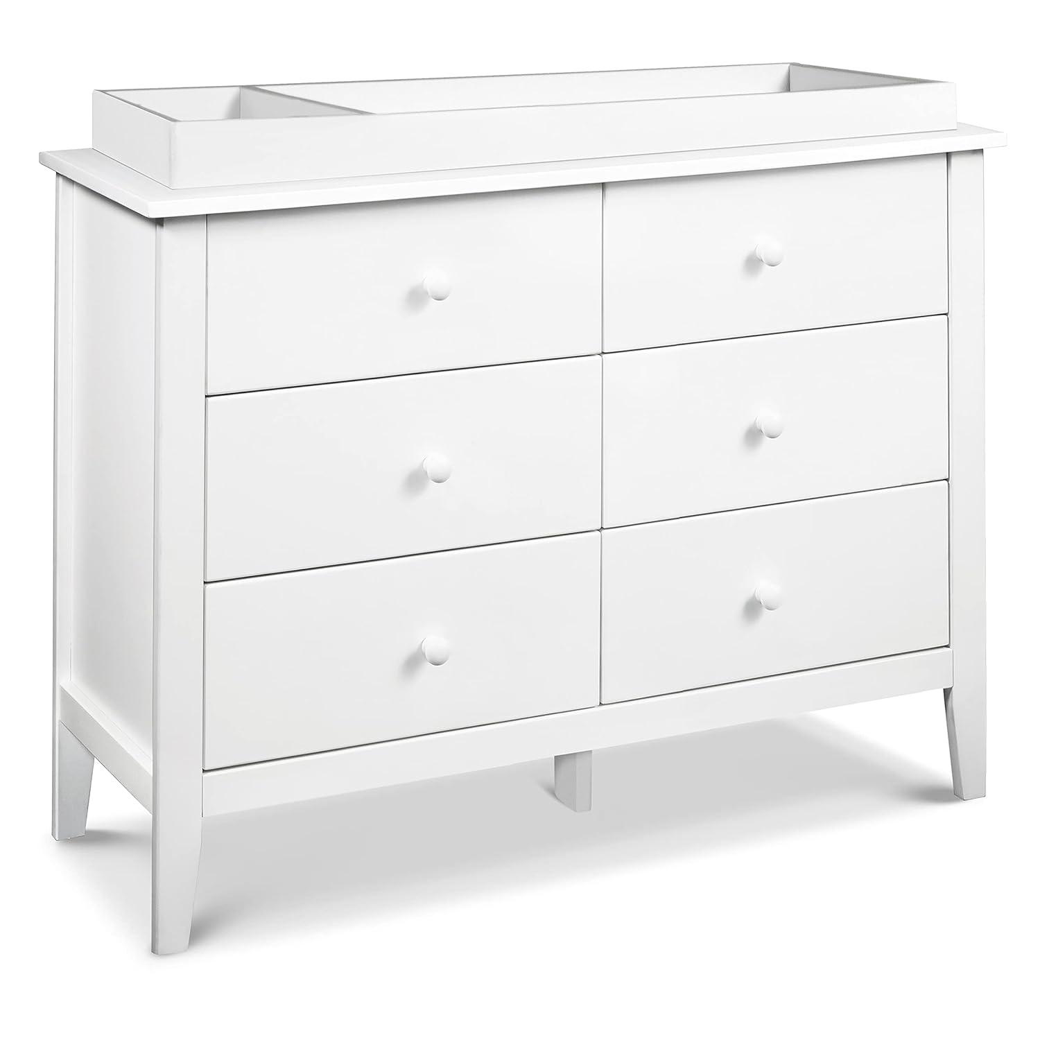 imageCarters by DaVinci Morgan 6Drawer Dresser in WhiteWhite
