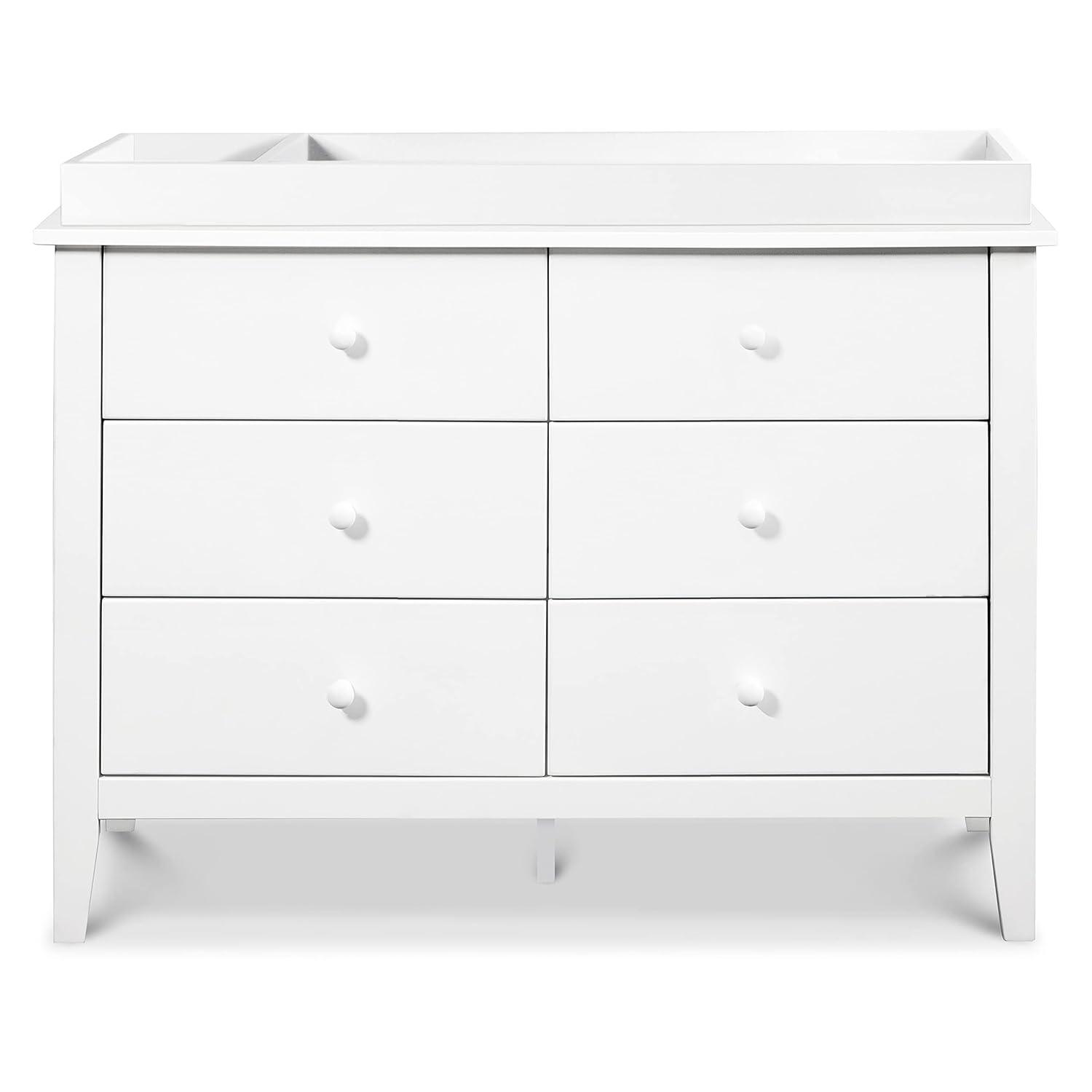 imageCarters by DaVinci Morgan 6Drawer Dresser in WhiteWhite