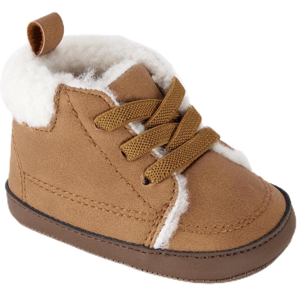imageCarters Baby ampamp Infant Boots for BoysDeep Brown