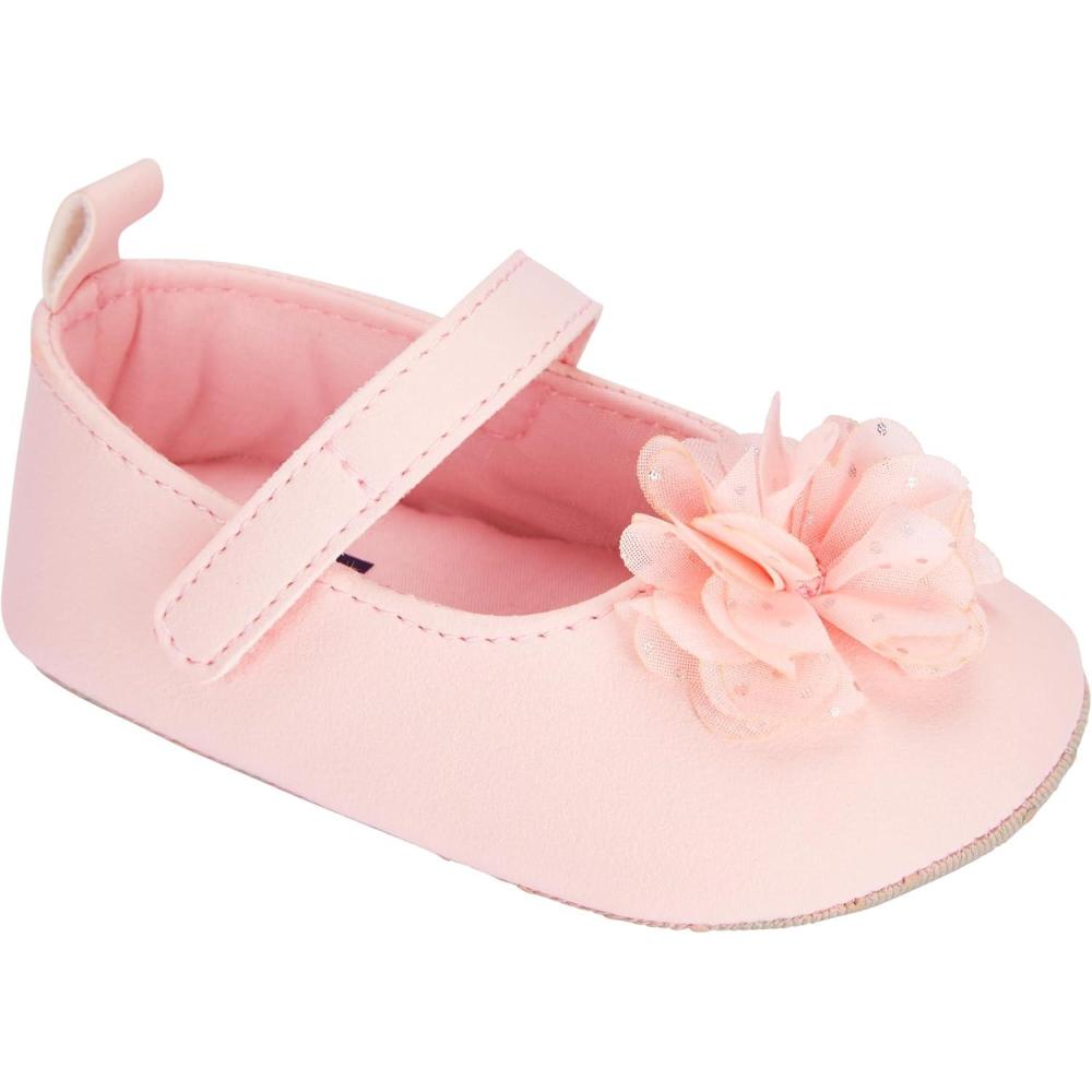 imageCarters Baby ampamp Infant Mary Jane Flats for GirlsPink Plume