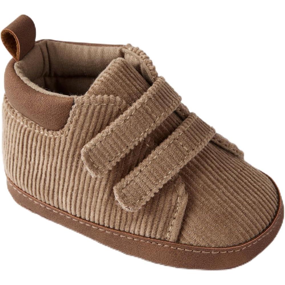imageCarters Baby ampamp Infant Sneakers for BoysMaple Corduroy