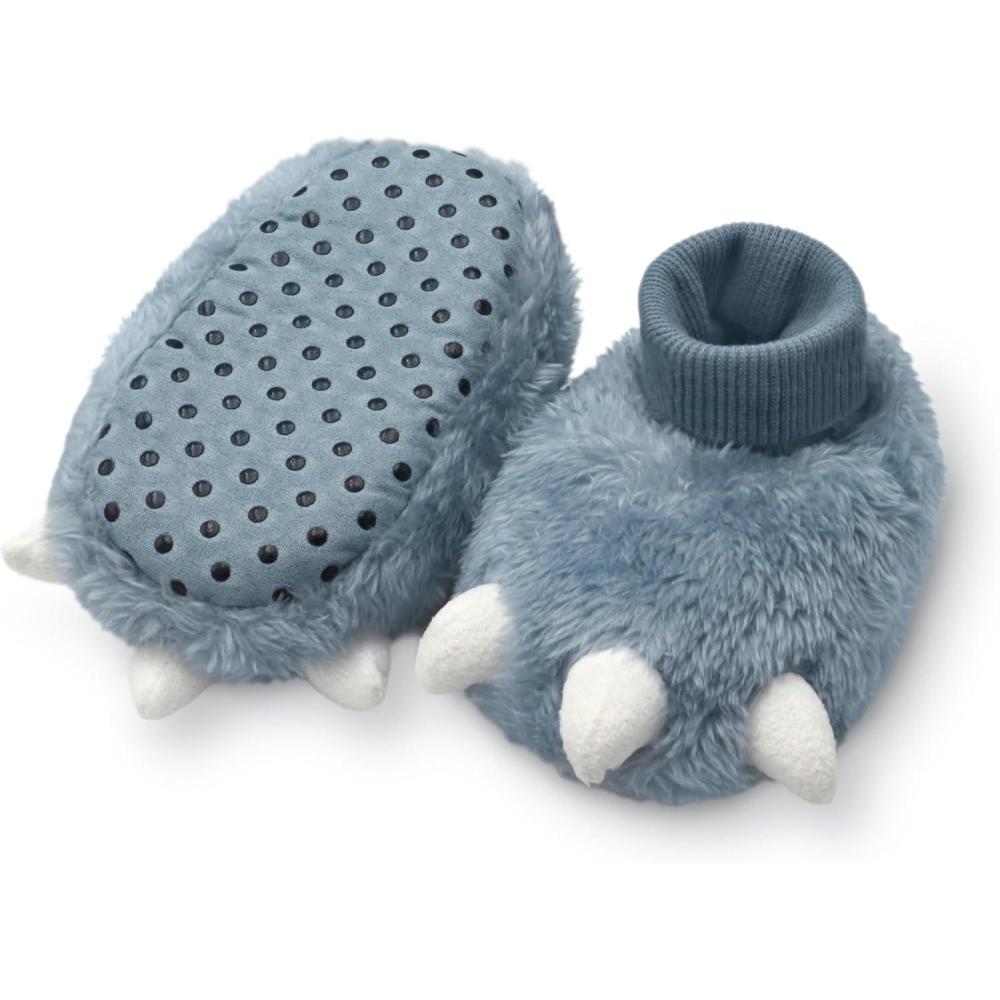 imageCarters Baby ampamp Toddler Claw Slipper Cozy AntiSlip Bootie for BabiesBlue