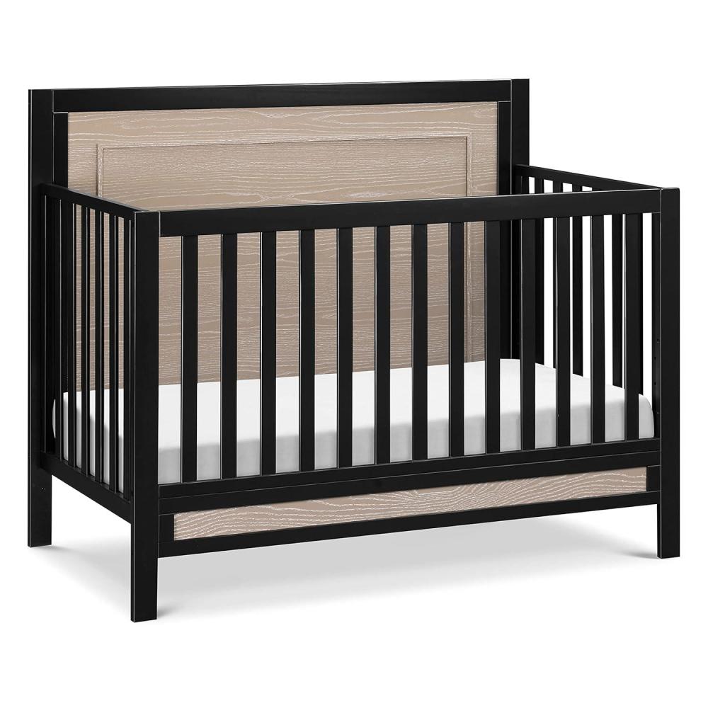 imageCarters by Davinci Radley 4in1 Convertible Crib in Ebony ampamp Coastwood Greenguard Gold CertifiedEbony  Coastwood
