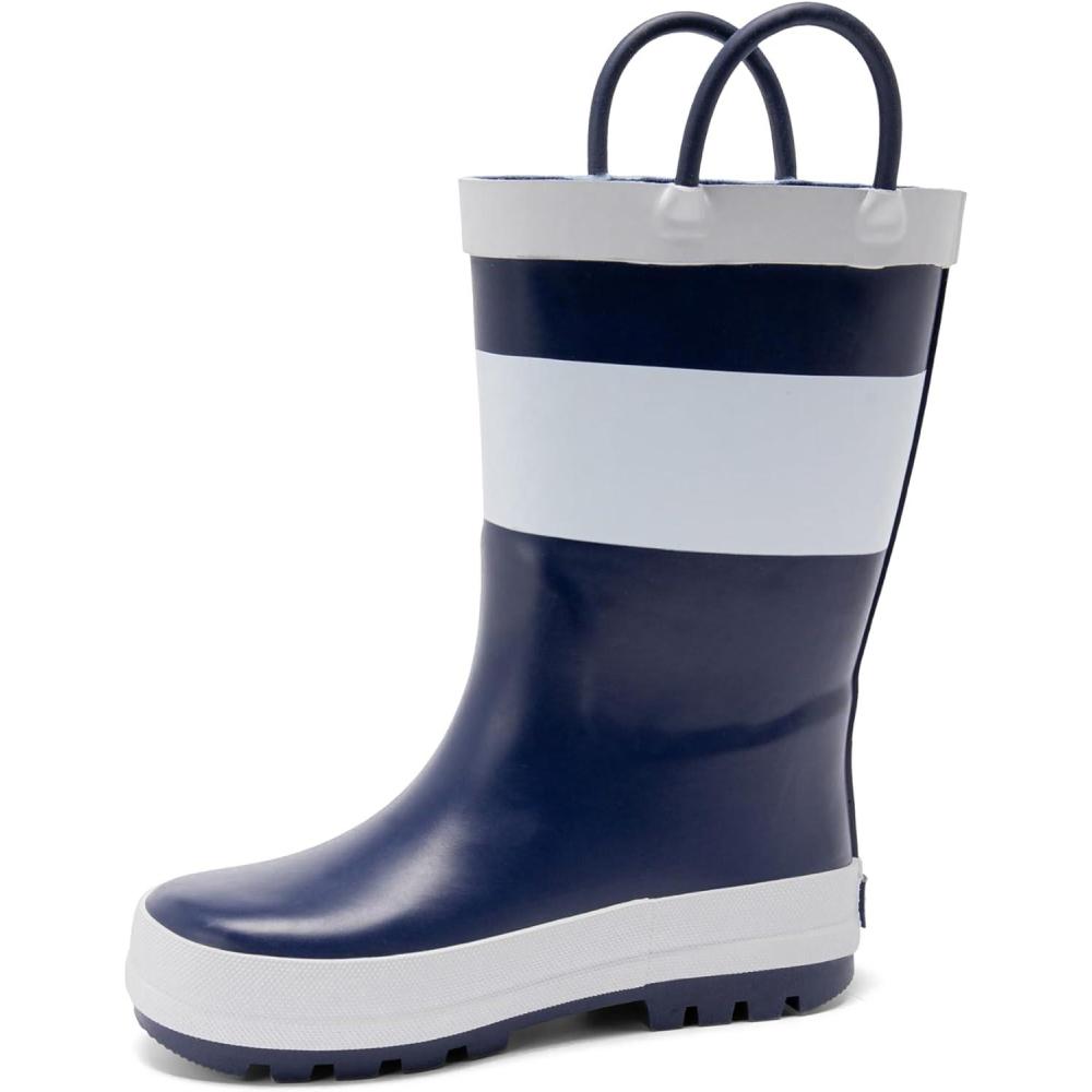 imageCarters unisexchild RainbootNavyWhite