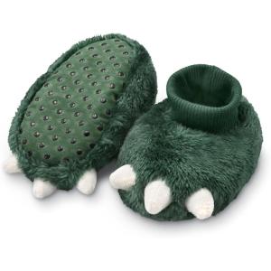 Carter’s Baby & Toddler Claw Slipper – Cozy Anti-Slip Bootie for Babies(Evergreen)