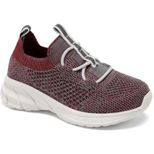 Carter’s Unisex-Child Gunther Sneaker(Red/Grey)