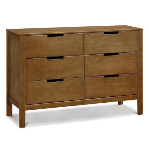 Carter’s by DaVinci Colby 6-Drawer Dresser in White(Walnut)