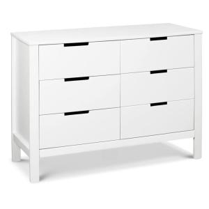 Carter’s by DaVinci Colby 6-Drawer Dresser in White(White)