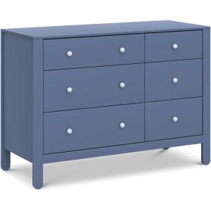Carter’s by Davinci Marisol 6-Drawer Dresser in Taupe/Washed Natural, GREENGUARD Gold Certified(Cove Blue and Powder Blue)