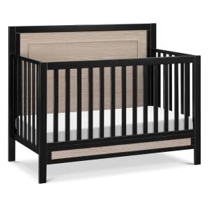 Carter’s by Davinci Radley 4-in-1 Convertible Crib in Ebony & Coastwood, Greenguard Gold Certified(Ebony & Coastwood)