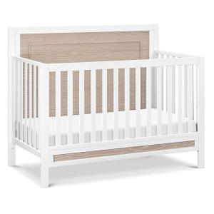 Carter’s by Davinci Radley 4-in-1 Convertible Crib in Ebony & Coastwood, Greenguard Gold Certified(White & Coastwood)