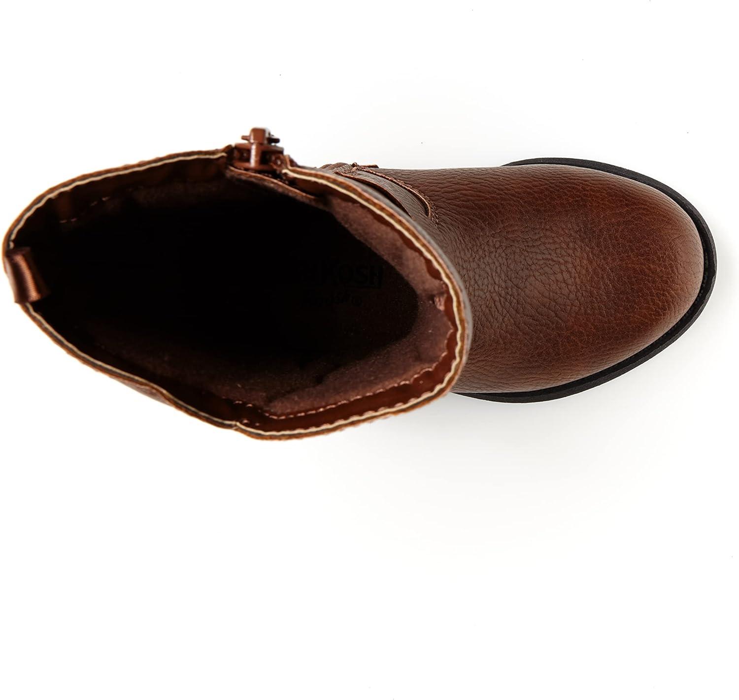 imageOSHKOSH BGOSH Girls Lumi BootsChocolate