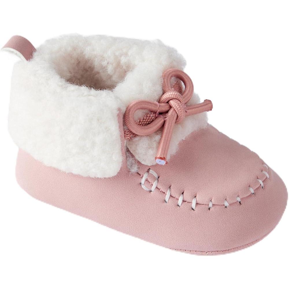 imageCarters Baby ampamp Infant Boots for Girls  Fashion Winter BootsPink Moccasin