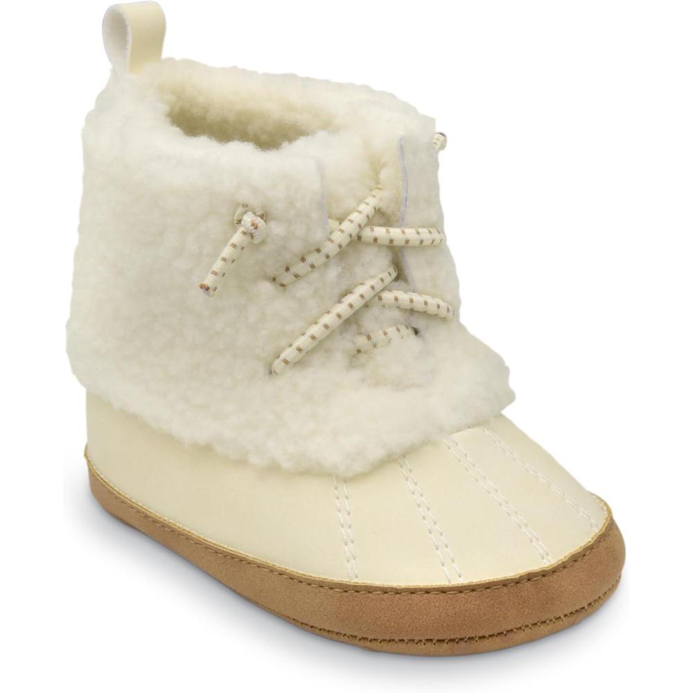 imageCarters Baby ampamp Infant Boots for Girls Fashion Winter BootsWhite Snow Boot