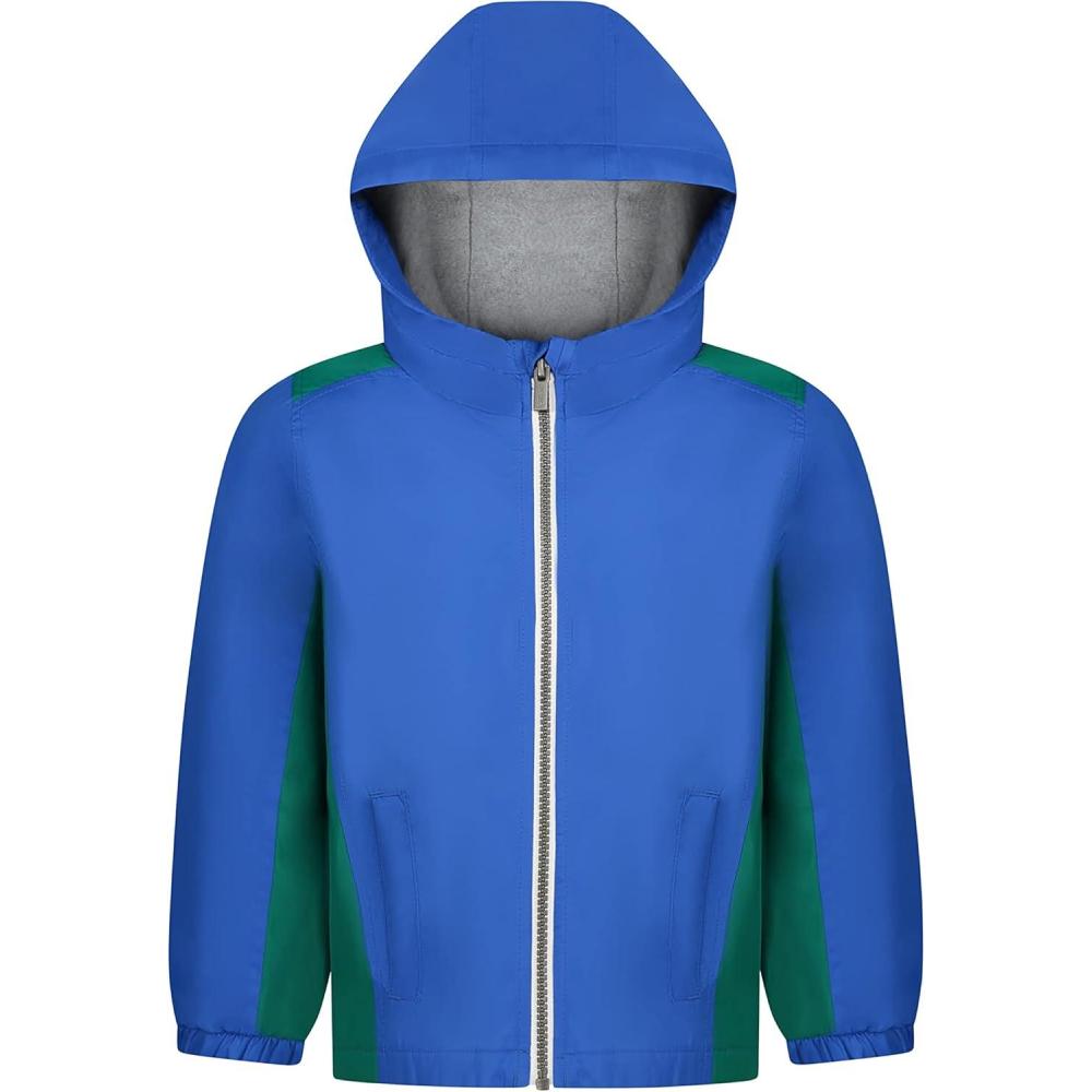 imageCarters Boys Toddler Fleece Lined Midweight JacketBlue and Green